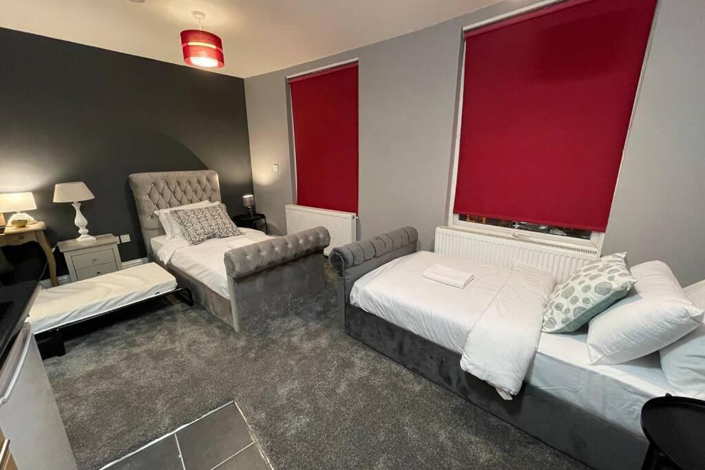 Spacious, Bright Twin Studio Apartment London Exteriör bild